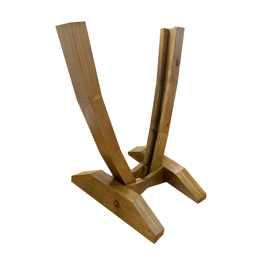 Custom Wooden Surfboard Stand