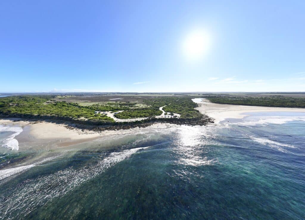 Aerial View of Point Impossible