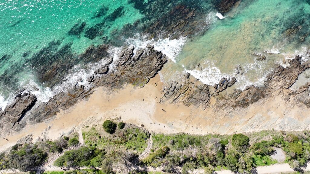 Aerial View of Lorne Point